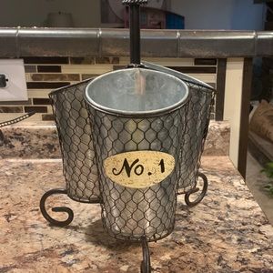 Farmhouse styled Utensil Holder